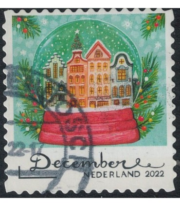 4064 Kerstzegel  (o)