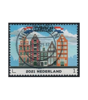 3923 Typisch Nederlands Grachtenpanden (o)