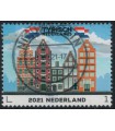 3923 Typisch Nederlands Grachtenpanden (o)