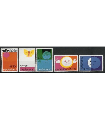 0996 - 1000 Kinderzegels (xx)