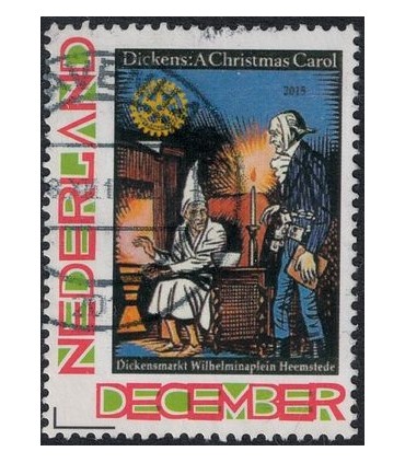 Decemberzegel Dickens (o)