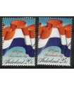 1010 - 1011 NederlandseVlag zegels (xx)