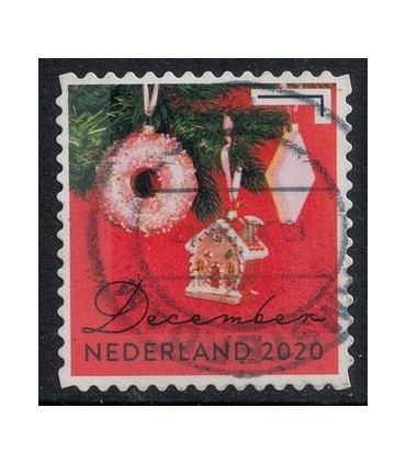 3889 Kerstzegel (o)