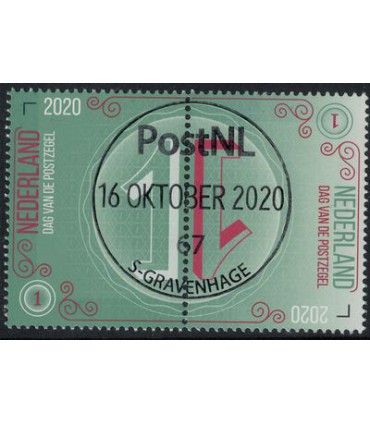 3882 - 3883 Dag van de postzegel (o)