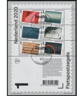 3859 - 3864 Fietspostzegels (o) vel