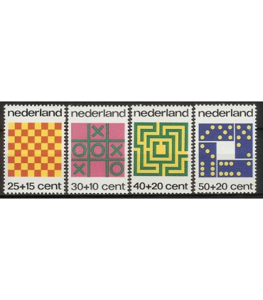 1038 - 1041 Kinderzegels (xx)