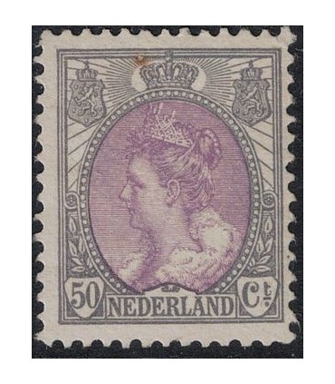 075 Koningin Wilhelmina (x)