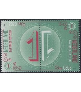 3882 - 3883 Dag van de postzegel (xx) paar