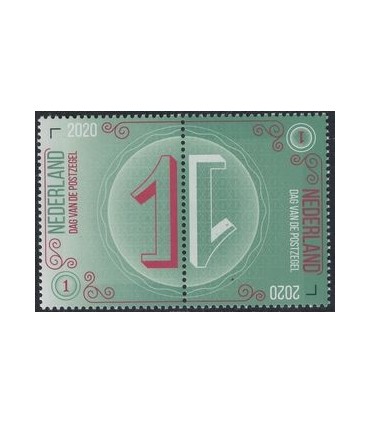 3882 - 3883 Dag van de postzegel (xx) paar