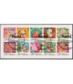 4062 - 4071 Kerstzegels (o) 1/2 vel