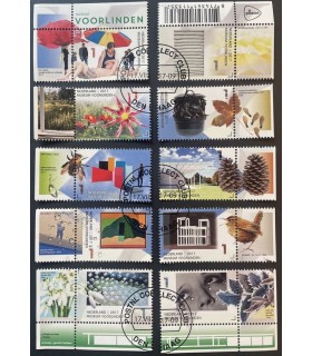 3555 - 3564 Museum Voorlinden (o) serie