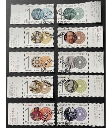 3096 - 3105 Vredes Paleis (o) serie