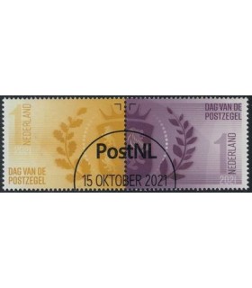 3976 - 3977 Dag van de postzegel (o) 2.