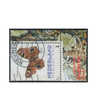 3012 Ac-08 Vlinders winter Dagpauwoog (o) TAB