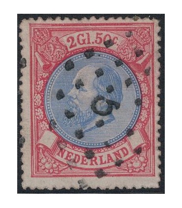 029 Koning Willem III (o) 6.