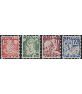 R86 - R89 Kinderzegels (o)