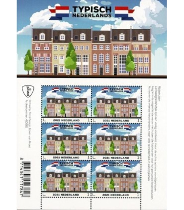 3928 Typisch Nederlands Rijtjeshuizen (xx) vel