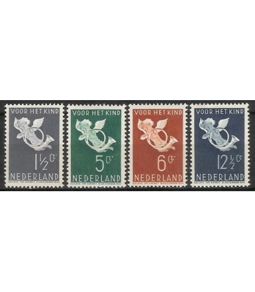 289 - 292 Kinderzegels (x)