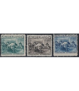 229 - 231 Rembrandt zegel (xx) lees! 2.