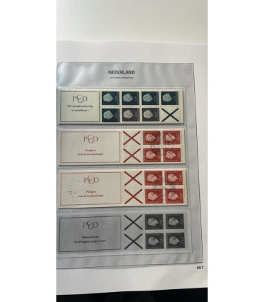 Davo album de Luxe Automaatboekjes. Redelijk gevuld