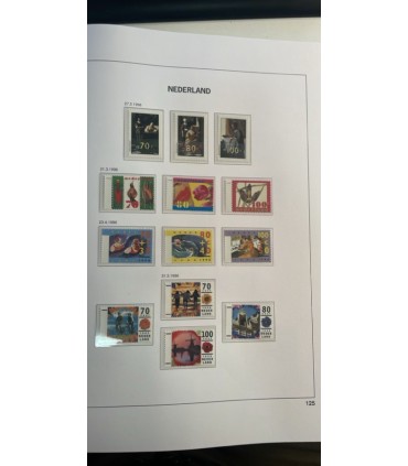 Davo album de Luxe IV Postfris, compleet 1990 tm 1999