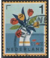 4122 Echt Hollands bloemen in vaas (o)