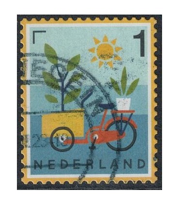 4124 Echt Hollands Bakfiets (o)