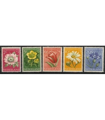 583 - 587 Zomerzegels (xx)