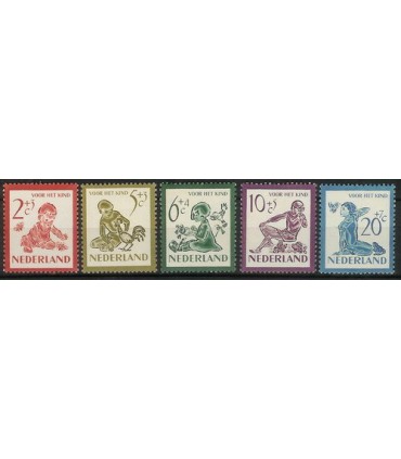 563 - 567 Kinderzegels (xx)