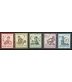 563 - 567 Kinderzegels (xx)
