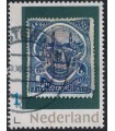 Postzegel op een postzegel (o)