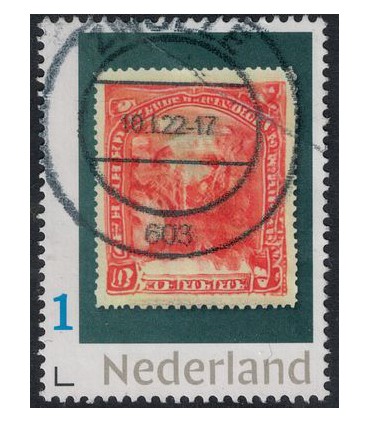 Postzegel op een postzegel (o) 2.