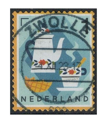 4125 Echt Hollands Koffiepot (o)