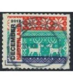 3005 Kerstzegel (o)