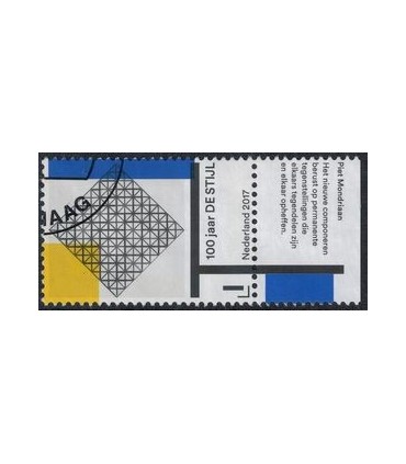 3518 De Stijl Piet Mondriaan (o) TAB c