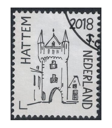 3613a Mooi Nederland Hattem (o) c