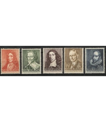 490 - 494 Zomerzegels (xx)