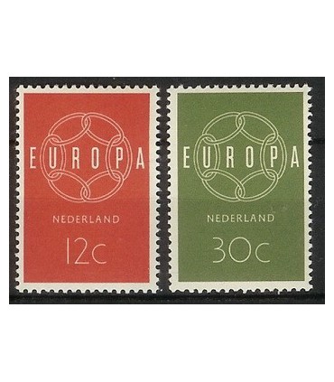 727 - 728 Europa-zegels (x)