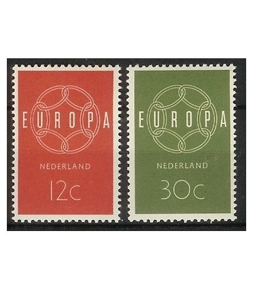 727 - 728 Europa-zegels (x)