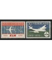 729 - 730 KLM-zegels (x)