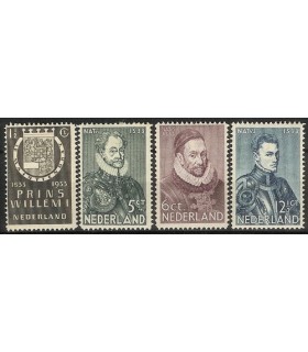 252 - 255 Herdenkingszegel (x)