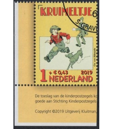 3789 Kinderpost zegel Kruimeltje (o) TAB c