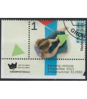 2886d Kinderzegel (o) TAB c