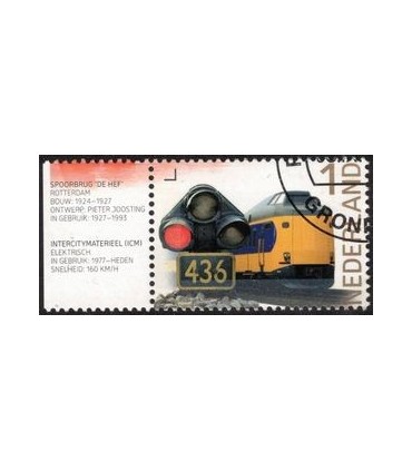 3225 Spoorwegen Stoplicht rood (o) TAB c