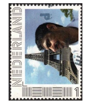 Man bij Eifeltoren (o)