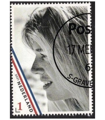 3927a Koningin Maxima 50 jaar (o)