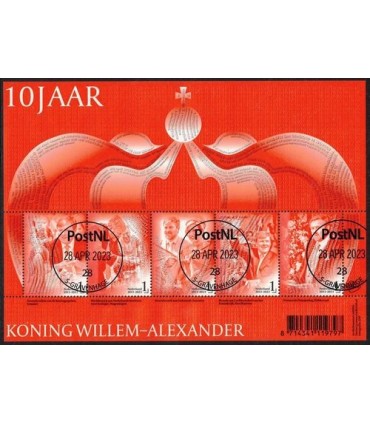4107 10 jaar Koning Willem Alexander (o)