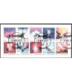 4150 - 4159 Kerstzegels (o) 1/2 vel