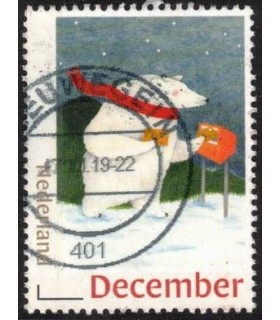 Kerst Brievenbus ijsbeer (o)