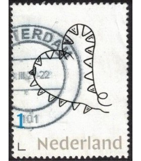 Hartje van vlaggetjes  (o)